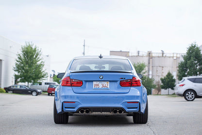 BMW M Performance F30 3-Series Carbon Trunk Spoiler-Exterior-Silicon Valley Bimmer