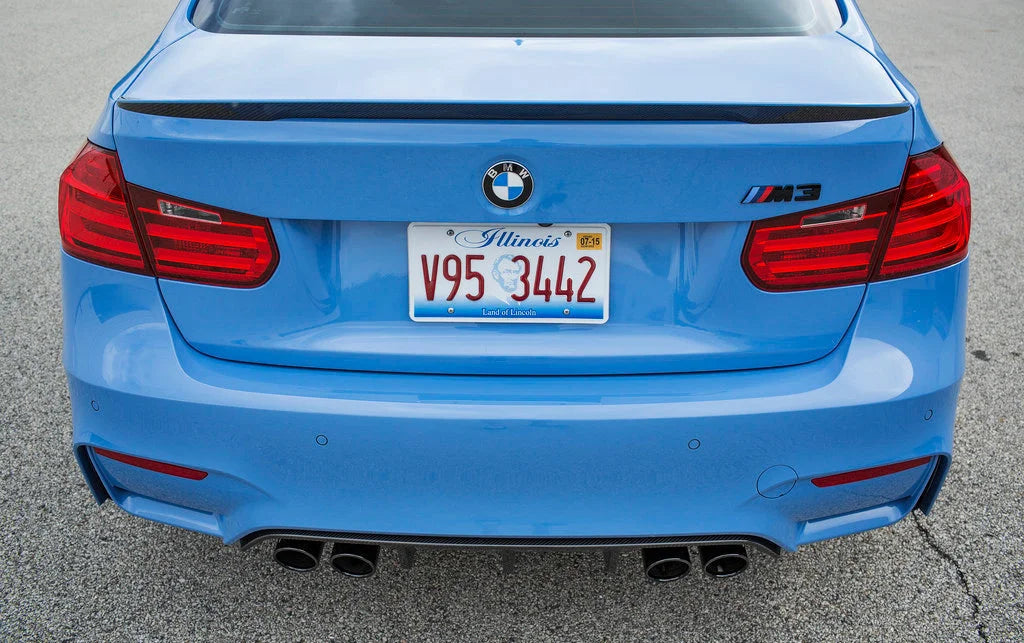 BMW M Performance F80 M3 Carbon Trunk Spoiler-Exterior-Silicon Valley Bimmer