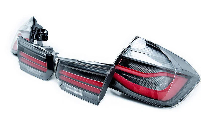 BMW M Performance F80 M3 / F30 LCI Blackline Euro Tail Light Set-Exterior-Silicon Valley Bimmer
