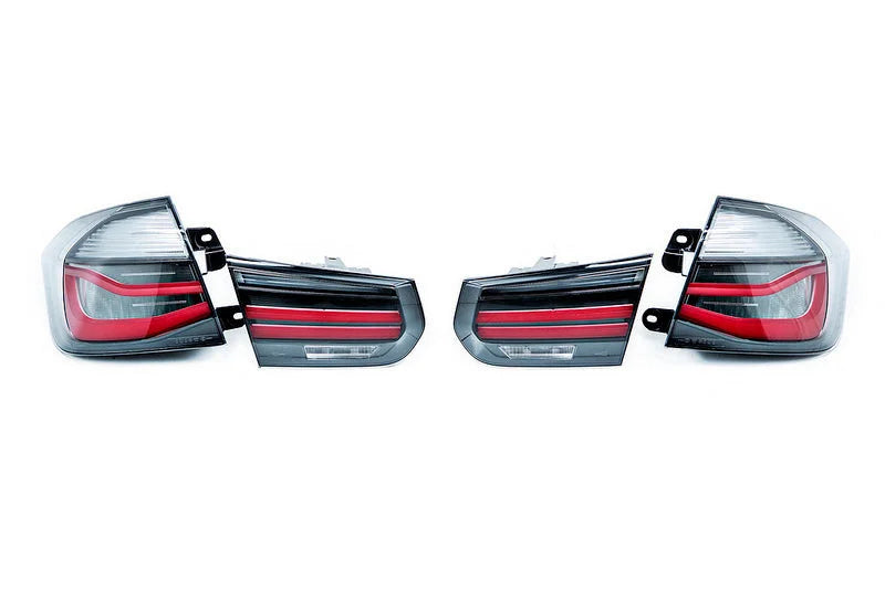 BMW M Performance F80 M3 / F30 LCI Blackline Euro Tail Light Set-Exterior-Silicon Valley Bimmer