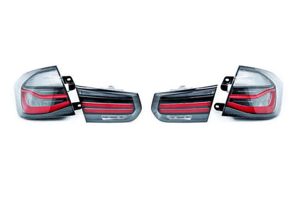 BMW M Performance F80 M3 / F30 LCI Blackline Euro Tail Light Set-Exterior-Silicon Valley Bimmer