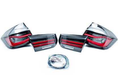 BMW M Performance F80 M3 / F30 LCI Blackline Euro Tail Light Set-Exterior-Silicon Valley Bimmer