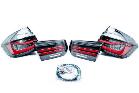 BMW M Performance F80 M3 / F30 LCI Blackline Euro Tail Light Set-Exterior-Silicon Valley Bimmer