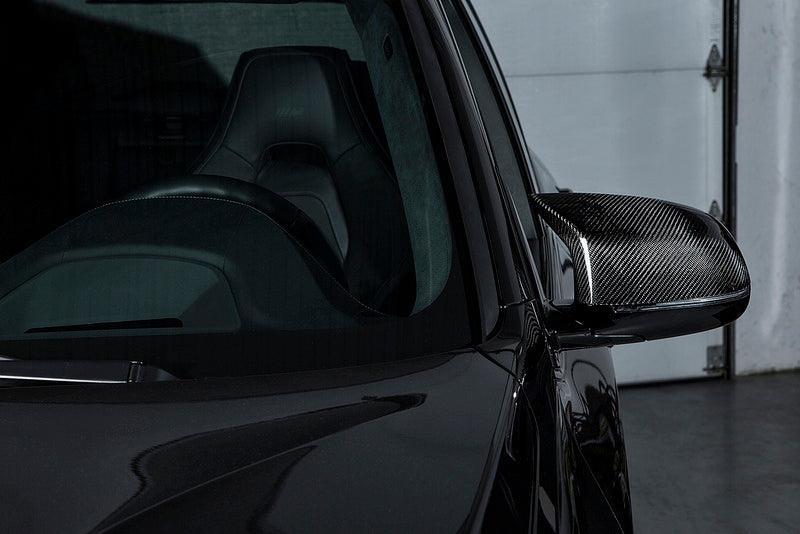 BMW M Performance F85 X5M / F86 X6M Carbon Mirror Cover Set-Exterior-Silicon Valley Bimmer