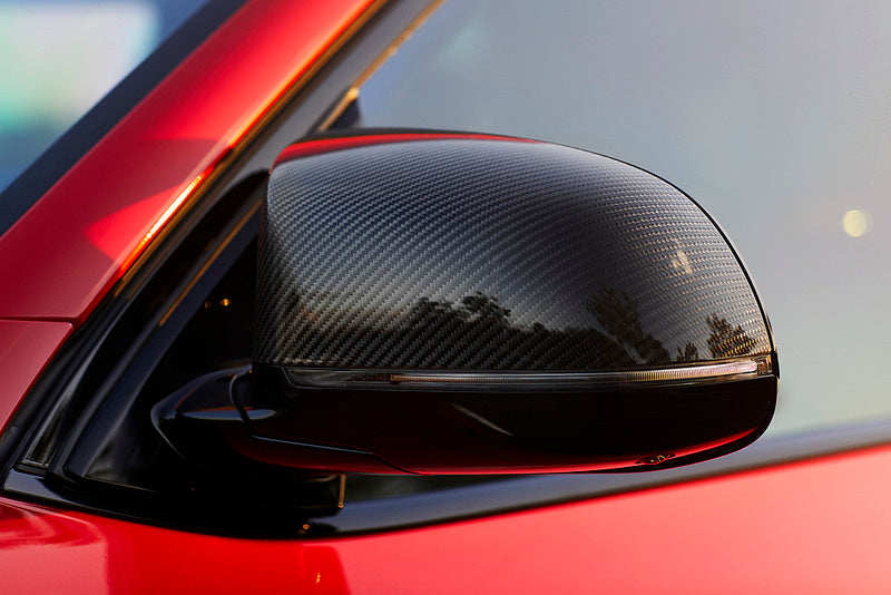 BMW M Performance F85 X5M / F86 X6M Carbon Mirror Cover Set-Exterior-Silicon Valley Bimmer