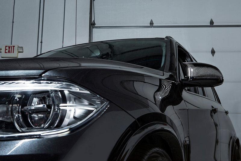 BMW M Performance F85 X5M / F86 X6M Carbon Mirror Cover Set-Exterior-Silicon Valley Bimmer