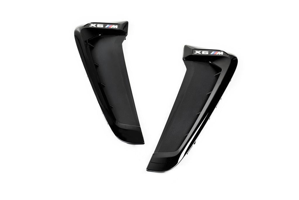 BMW M Performance F86 X6M Side Grille Set - Gloss Black-Exterior-Silicon Valley Bimmer
