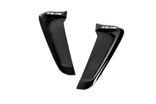 BMW M Performance F86 X6M Side Grille Set - Gloss Black-Exterior-Silicon Valley Bimmer