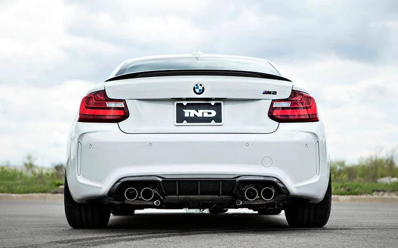 BMW M Performance F87 M2 Carbon Fiber Rear Diffuser-Exterior-Silicon Valley Bimmer