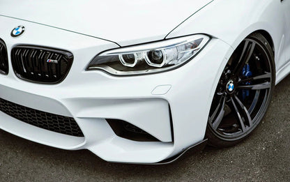 BMW M Performance F87 M2 Carbon Front Winglet Set-Exterior-Silicon Valley Bimmer