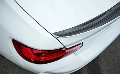 BMW M Performance F87 M2 Carbon Trunk Spoiler with CRT Stripe-Exterior-Silicon Valley Bimmer