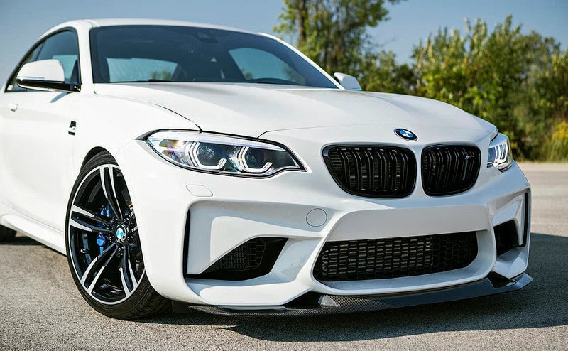 BMW M Performance F87 M2 Shadowline Front Grille Set-Exterior-Silicon Valley Bimmer