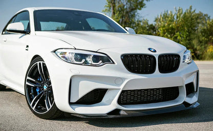 BMW M Performance F87 M2 Shadowline Front Grille Set-Exterior-Silicon Valley Bimmer