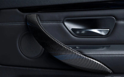 BMW M Performance F8X M3 / M4 Carbon Door Handle Trim Set-Interior-Silicon Valley Bimmer