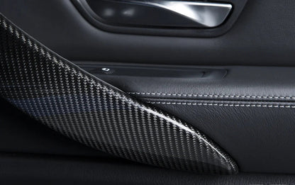 BMW M Performance F8X M3 / M4 Carbon Door Handle Trim Set-Interior-Silicon Valley Bimmer
