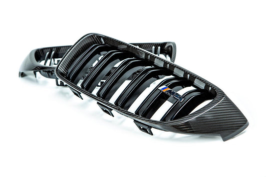 BMW M Performance F8X M3 / M4 Carbon Front Grille Set-Exterior-Silicon Valley Bimmer