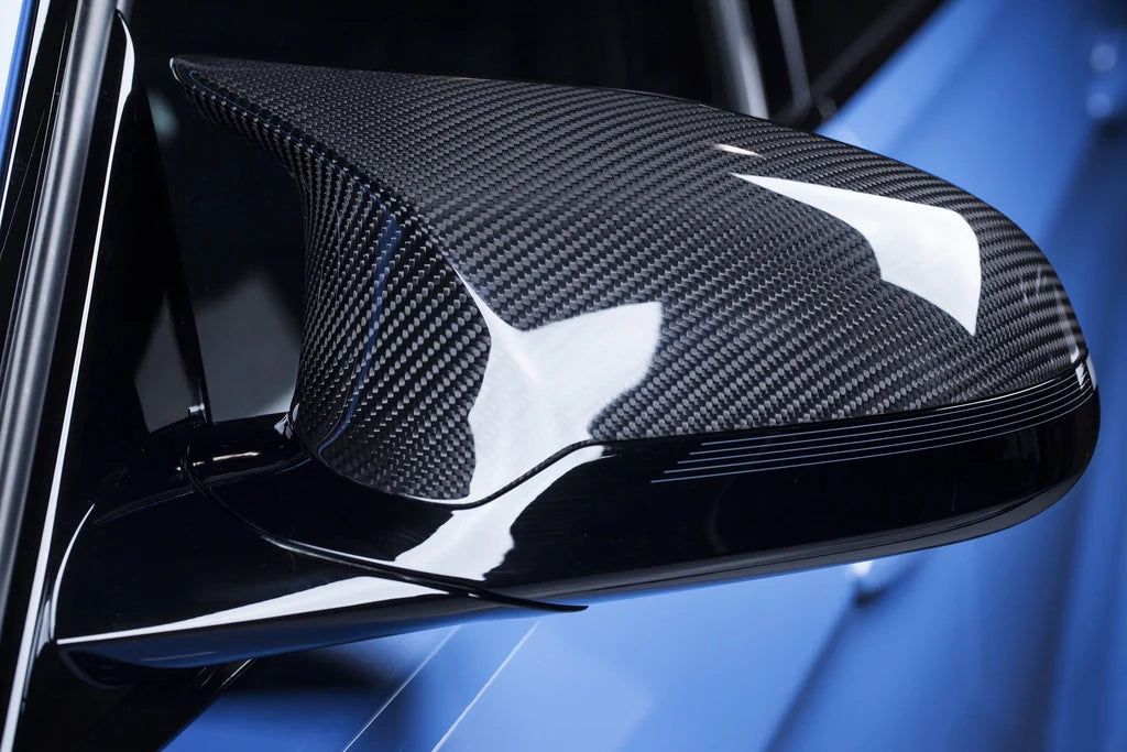 BMW M Performance F8X M3 / M4 Carbon Mirror Cap Set-Exterior-Silicon Valley Bimmer