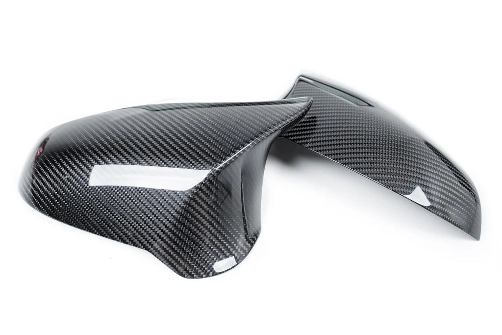 BMW M Performance F8X M3 / M4 Carbon Mirror Cap Set-Exterior-Silicon Valley Bimmer