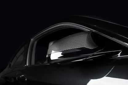 BMW M Performance F8X M3 / M4 Carbon Mirror Cap Set-Exterior-Silicon Valley Bimmer