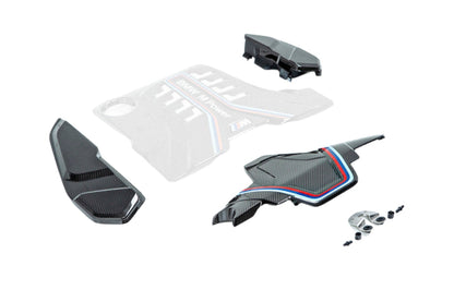 BMW M Performance F90 M5 / F91 F92 F93 M8 Carbon Engine Cover Extension Set-Performance-Silicon Valley Bimmer