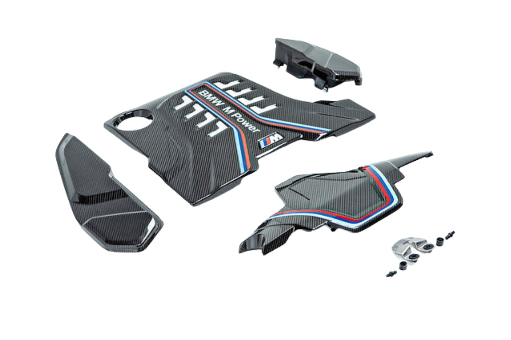 BMW M Performance F90 M5 / F91 F92 F93 M8 Carbon Engine Cover Extension Set-Performance-Silicon Valley Bimmer