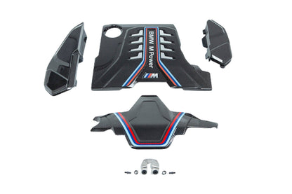 BMW M Performance F90 M5 / F91 F92 F93 M8 Carbon Engine Cover Extension Set-Performance-Silicon Valley Bimmer