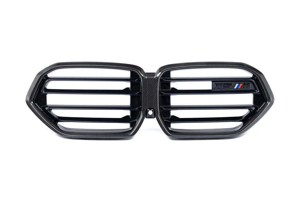 BMW M Performance F95 X5M LCI Carbon Front Grille-Exterior-Silicon Valley Bimmer