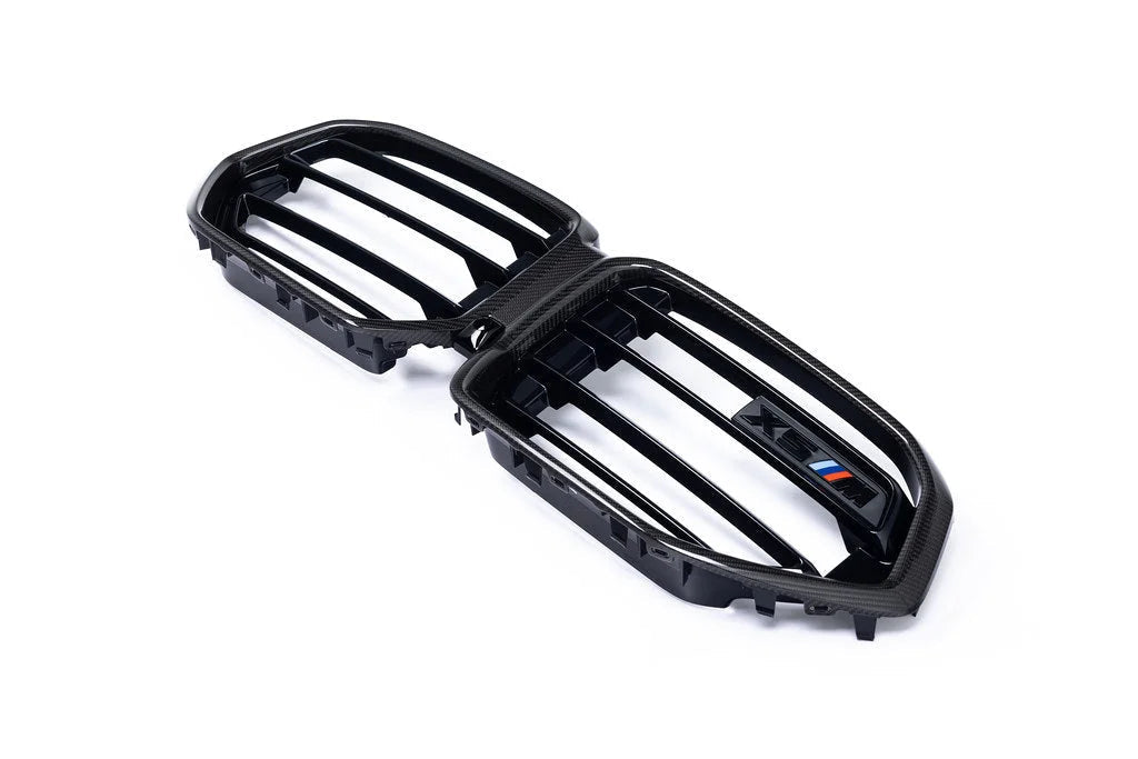 BMW M Performance F95 X5M LCI Carbon Front Grille-Exterior-Silicon Valley Bimmer