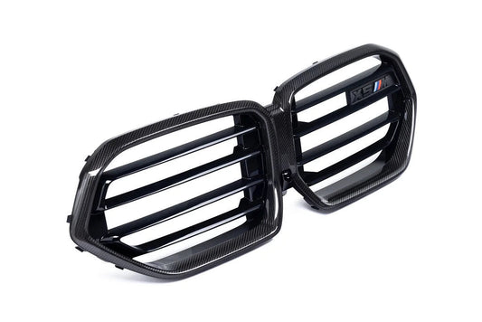 BMW M Performance F95 X5M LCI Carbon Front Grille-Exterior-Silicon Valley Bimmer