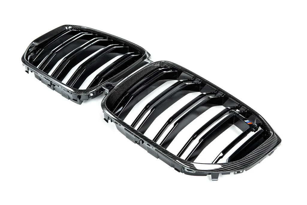 BMW M Performance F95 X5M Pre-LCI Carbon Front Grille-Exterior-Silicon Valley Bimmer