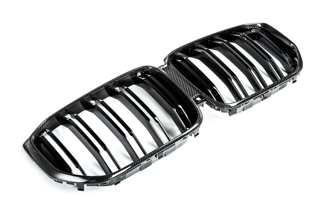 BMW M Performance F95 X5M Pre-LCI Carbon Front Grille-Exterior-Silicon Valley Bimmer