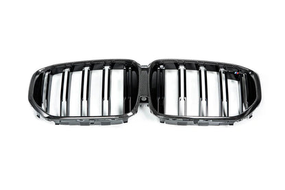 BMW M Performance F95 X5M Pre-LCI Carbon Front Grille-Exterior-Silicon Valley Bimmer