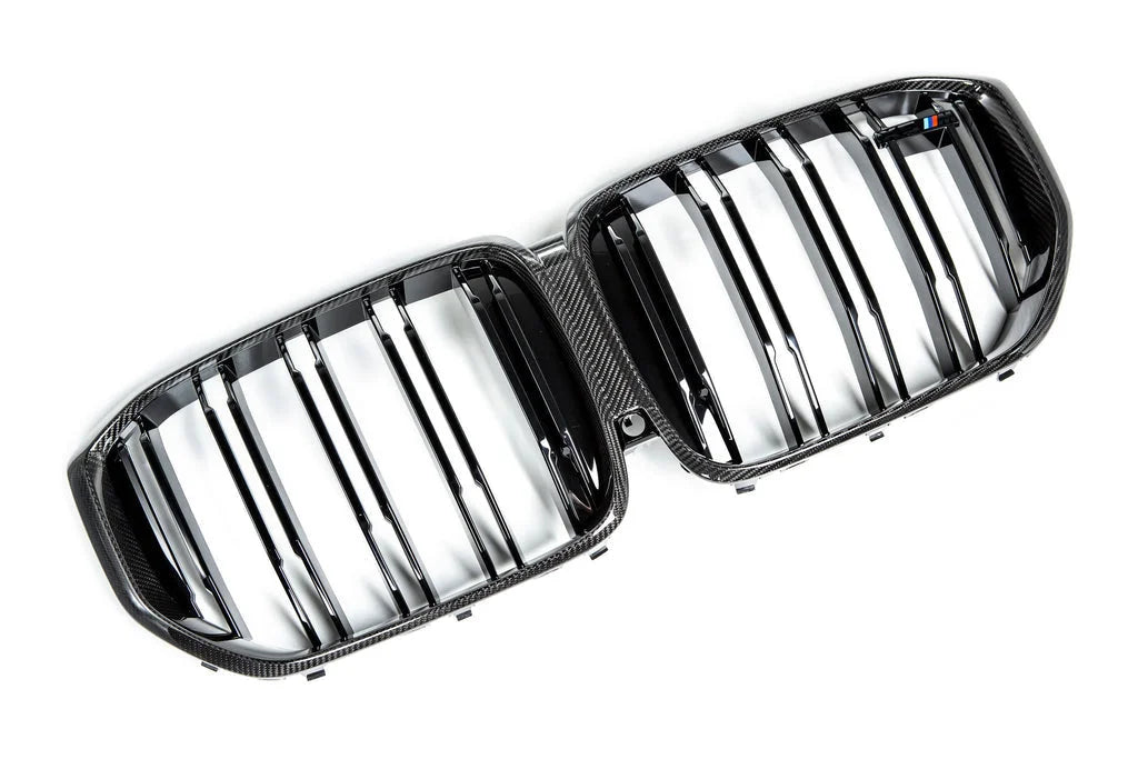 BMW M Performance F95 X5M Pre-LCI Carbon Front Grille-Exterior-Silicon Valley Bimmer