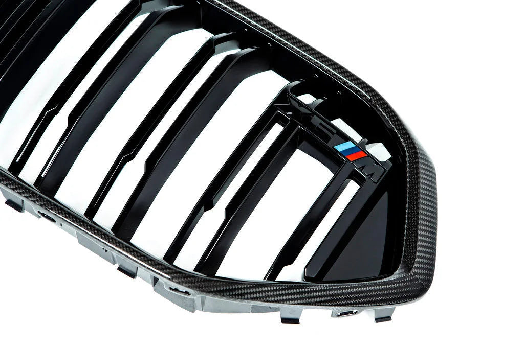 BMW M Performance F96 X6M Carbon Front Grille-Exterior-Silicon Valley Bimmer