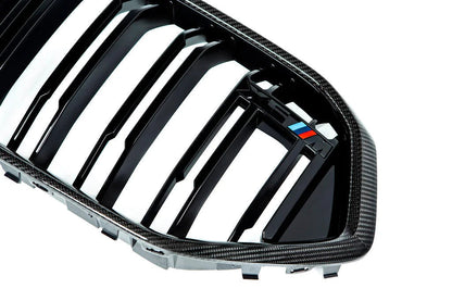 BMW M Performance F96 X6M Carbon Front Grille-Exterior-Silicon Valley Bimmer