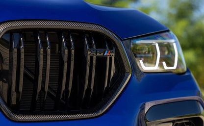 BMW M Performance F96 X6M Carbon Front Grille-Exterior-Silicon Valley Bimmer