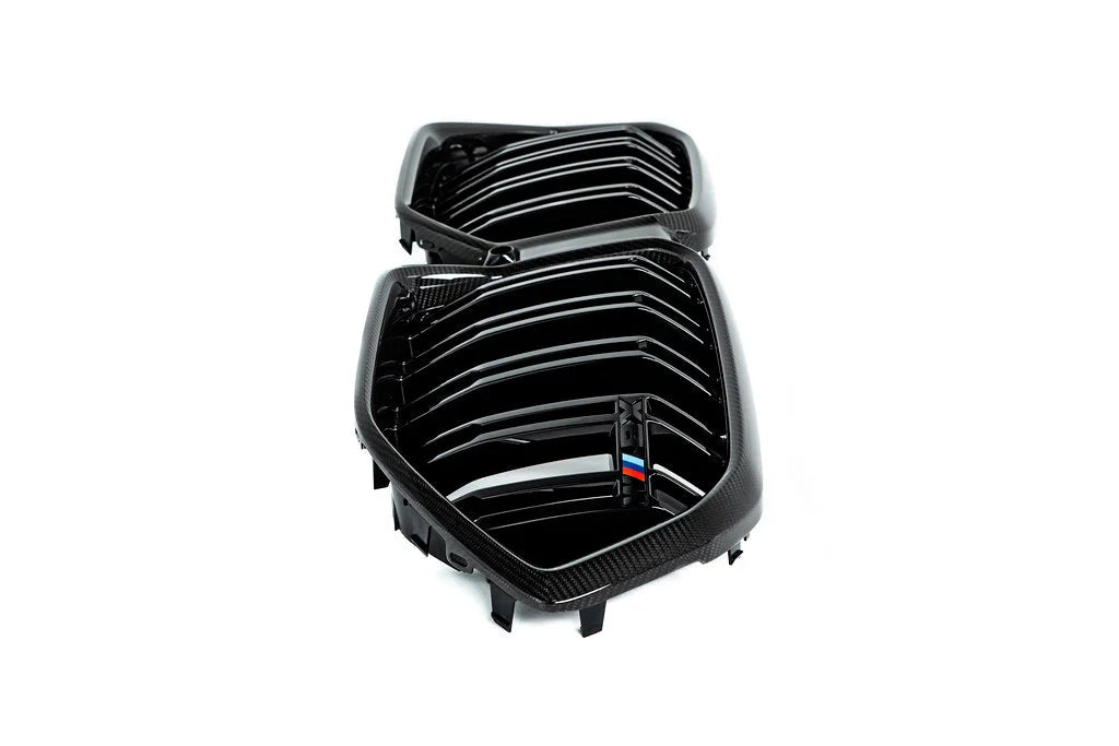 BMW M Performance F96 X6M Carbon Front Grille-Exterior-Silicon Valley Bimmer