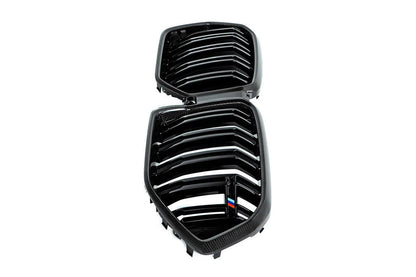 BMW M Performance F96 X6M Carbon Front Grille-Exterior-Silicon Valley Bimmer