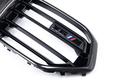 BMW M Performance F96 X6M LCI Carbon Front Grille-Exterior-Silicon Valley Bimmer