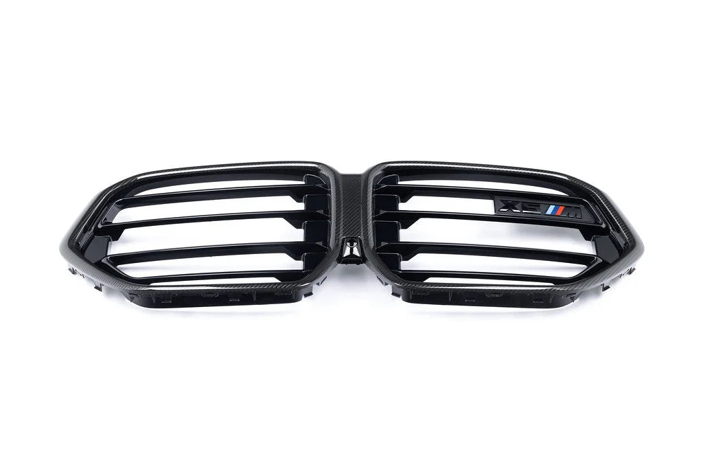 BMW M Performance F96 X6M LCI Carbon Front Grille-Exterior-Silicon Valley Bimmer
