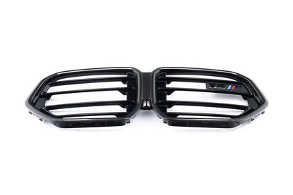 BMW M Performance F96 X6M LCI Carbon Front Grille-Exterior-Silicon Valley Bimmer