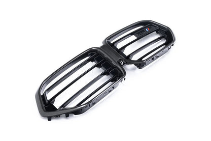 BMW M Performance F96 X6M LCI Carbon Front Grille-Exterior-Silicon Valley Bimmer