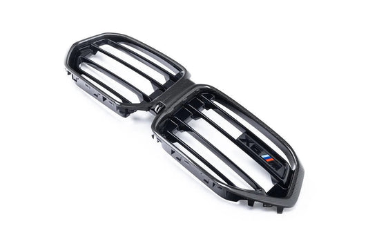 BMW M Performance F96 X6M LCI Carbon Front Grille-Exterior-Silicon Valley Bimmer