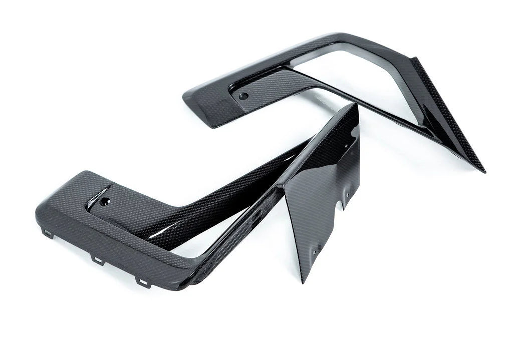 BMW M Performance F97 X3M / F98 X4M LCI Carbon Front Bumper Side Grille Set-Exterior-Silicon Valley Bimmer