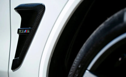 BMW M Performance F97 X3M Pre-LCI Carbon Front Grille Set-Exterior-Silicon Valley Bimmer