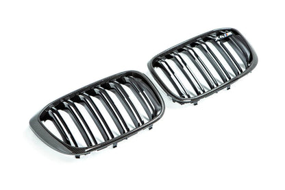 BMW M Performance F98 X4M Pre-LCI Carbon Front Grille Set-Exterior-Silicon Valley Bimmer