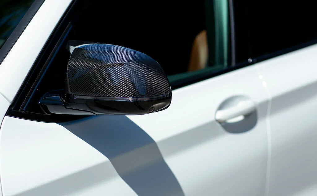 BMW M Performance F9X X3M / X4M / X5M / X6M Carbon Mirror Cap Set-Exterior-Silicon Valley Bimmer