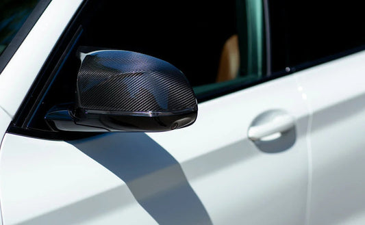 BMW M Performance F9X X3M / X4M / X5M / X6M Carbon Mirror Cap Set-Exterior-Silicon Valley Bimmer