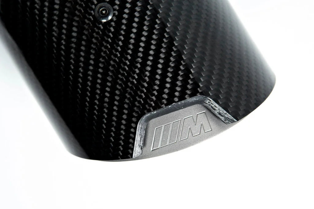 BMW M Performance F9X X5M / X6M Titanium + Carbon Exhaust Tip Set-Exhaust-Silicon Valley Bimmer