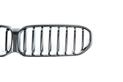 BMW M Performance G30 5-Series LCI Carbon Front Grille-Exterior-Silicon Valley Bimmer